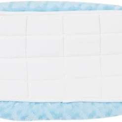 MidWest Quiet Time Fashion Plush Bolster Dog Crate Mat, Powder Blue -Tetra || MidWest Sales Shop 74340 PT4. SY630 V1542224646
