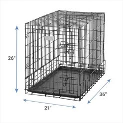 MidWest Solutions Series Side by Side Double Door Collapsible SUV Dog Crate -Tetra || MidWest Sales Shop 74370 PT2. SY630 V1566320292