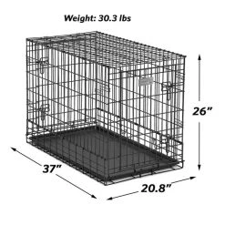 MidWest Solutions Series Side by Side Double Door Collapsible SUV Dog Crate -Tetra || MidWest Sales Shop 74370 PT5. SY630 V1562173726