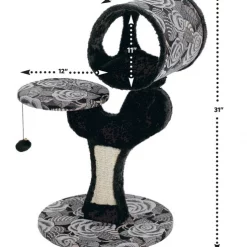 MidWest Feline Nuvo Salvador 30.75-in Faux Fur Cat Tree -Tetra || MidWest Sales Shop 80338 PT2. SY630 V1505343580