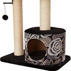 MidWest Feline Nuvo Tower 50.5-in Faux Fur Cat Tree & Condo -Tetra || MidWest Sales Shop 80344 PT2. SY630 V1525271842