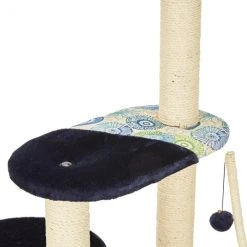MidWest Feline Nuvo Playhouse 61.5-in Faux Fur Cat Tree & Condo -Tetra || MidWest Sales Shop 80354 PT6. SY630 V1525271923