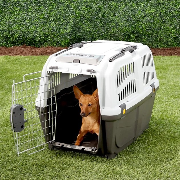 MidWest Skudo Deluxe Plastic Dog & Cat Kennel 1 MidWest Skudo Deluxe Plastic Dog & Cat Kennel