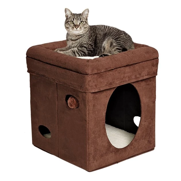 MidWest Curious Cube Cat Condo 5 MidWest Curious Cube Cat Condo - Image 5