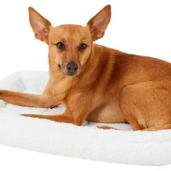MidWest Quiet Time Deluxe Fleece Double Bolster Dog Crate Mat -Tetra || MidWest Sales Shop 90428 PT3. SY630 V1578083704