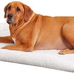 MidWest Quiet Time Fleece Dog Crate Mat