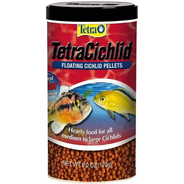 Tetra Cichlid Floating Cichlid Pellet Fish Food 1 Tetra Cichlid Floating Cichlid Pellet Fish Food