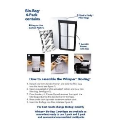 Tetra Bio-Bag Large Disposable Filter Cartridges -Tetra || MidWest Sales Shop 98039 PT8. SY630 V1550179691