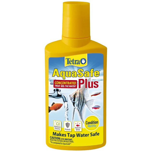 Tetra AquaSafe Plus Freshwater & Marine Aquarium Water Conditioner 1 Tetra AquaSafe Plus Freshwater & Marine Aquarium Water Conditioner