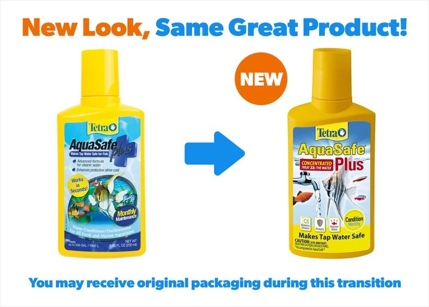 Tetra AquaSafe Plus Freshwater & Marine Aquarium Water Conditioner 2 Tetra AquaSafe Plus Freshwater & Marine Aquarium Water Conditioner - Image 2