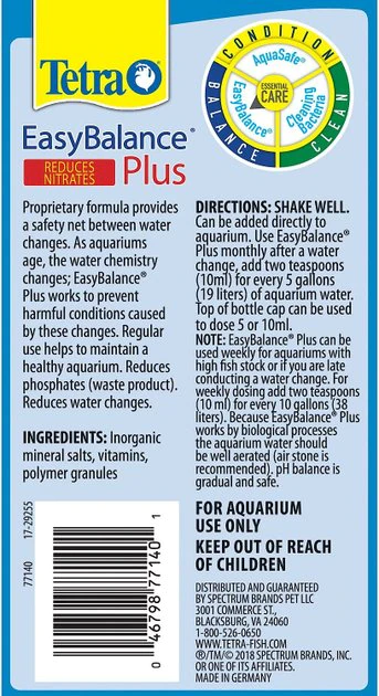 Tetra EasyBalance Plus Freshwater Aquarium Water Conditioner 3 Tetra EasyBalance Plus Freshwater Aquarium Water Conditioner - Image 3