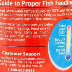 Tetra PondFood Color Flakes Koi & Goldfish Fish Food -Tetra || MidWest Sales Shop 98265 PT4. SY630 V1505934919