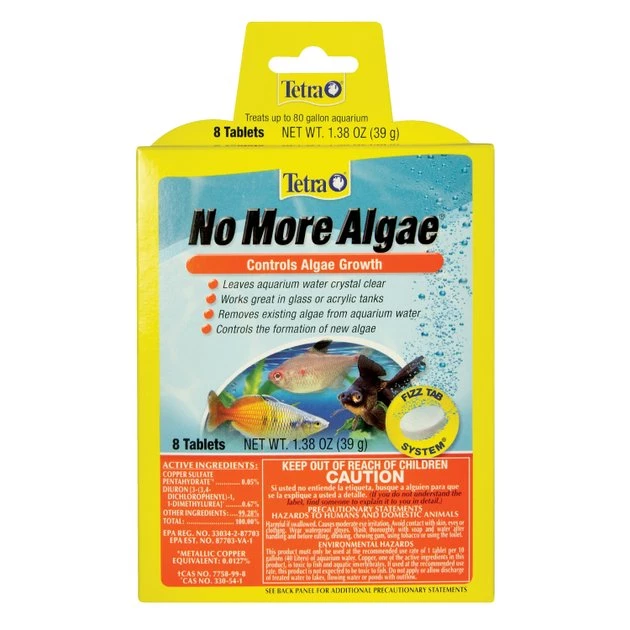 Tetra No More Algae Controls Algae Growth for Water Clarity 1 Tetra No More Algae Controls Algae Growth for Water Clarity