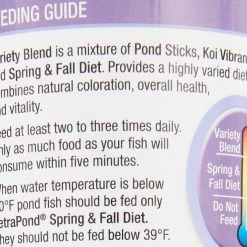 Tetra Pond Variety Blend Color & Vitality Enhancing Koi & Goldfish Fish Food -Tetra || MidWest Sales Shop 98378 PT4. SY630 V1505934933