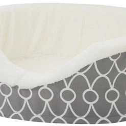 MidWest QuietTime Defender Orthopedic Bolster Cat & Dog Bed w/Removable Cover, Gray -Tetra || MidWest Sales Shop 99110 PT2. SY630 V1578083315