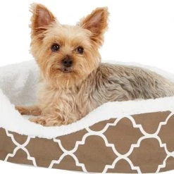 MidWest QuietTime Defender Orthopedic Bolster Cat & Dog Bed w/Removable Cover, Brown -Tetra || MidWest Sales Shop 99115 PT3. SY630 V1566323352
